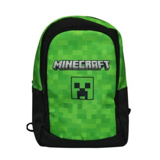 Ghiozdan Minecraft Verde/Negru 40 cm