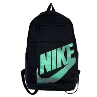 Ghiozdan Nike negru/verde, 48cm